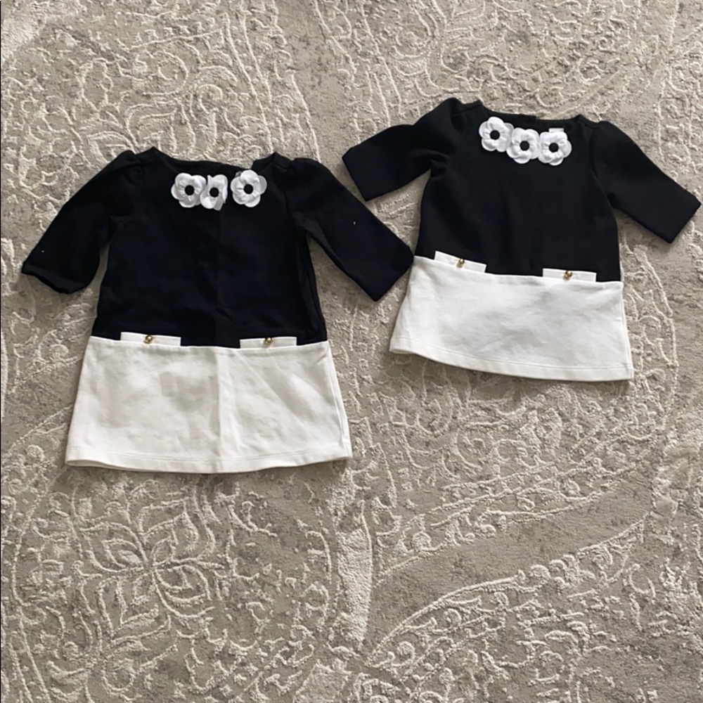 Janie and Jack Matching Sisters Dress 12-18, 3-6 M
